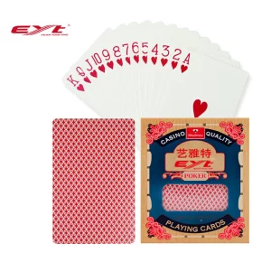 EYT 787-B marked playing cards with glasses